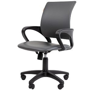 Офисное кресло CHAIRMAN 696 ЭКО, экокожа, серый